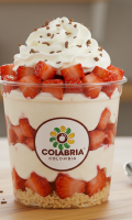 Fresas con crema